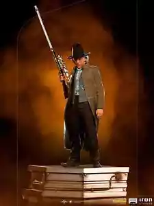 Doc Brown Back To The Future III Art Scale 1/10 Iron Studios Statue - Neca Scale - Picture 1 of 9