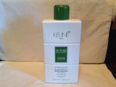 Keune So Pure After Color Shampoo 1 Liter 33.8oz Sulfate & Faraben FREE SHIPPING - Image 1 of 4
