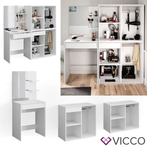 Vicco tocador mesa de peluquería cómoda de maquillaje Isabelle armario auxiliar - Imagen 1 de 8