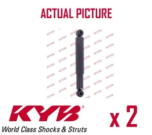 2 x NEW KYB REAR AXLE SHOCK ABSORBERS PAIR STRUTS SHOCKERS OE QUALITY 443123 - Picture 1 of 4