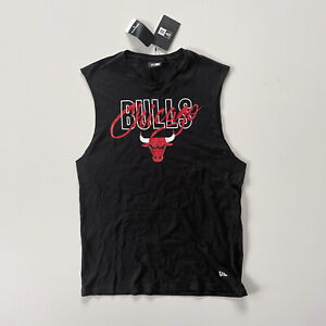 New Era Chicago Bulls Tanktop Tank Tee T-Shirt Schwarz | M / Medium | 39,95€*