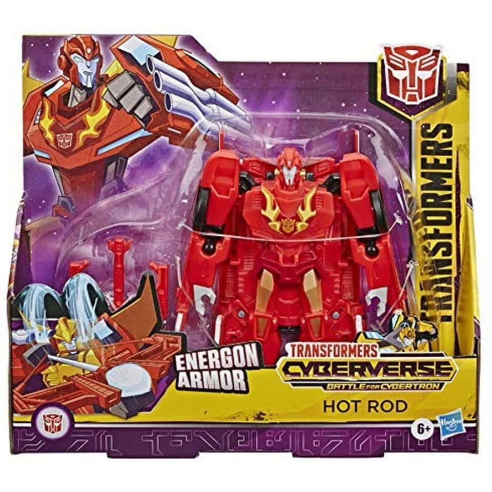 Transformers Toys Cyberverse Ultra Class Hot Rod Action Figure 17cm