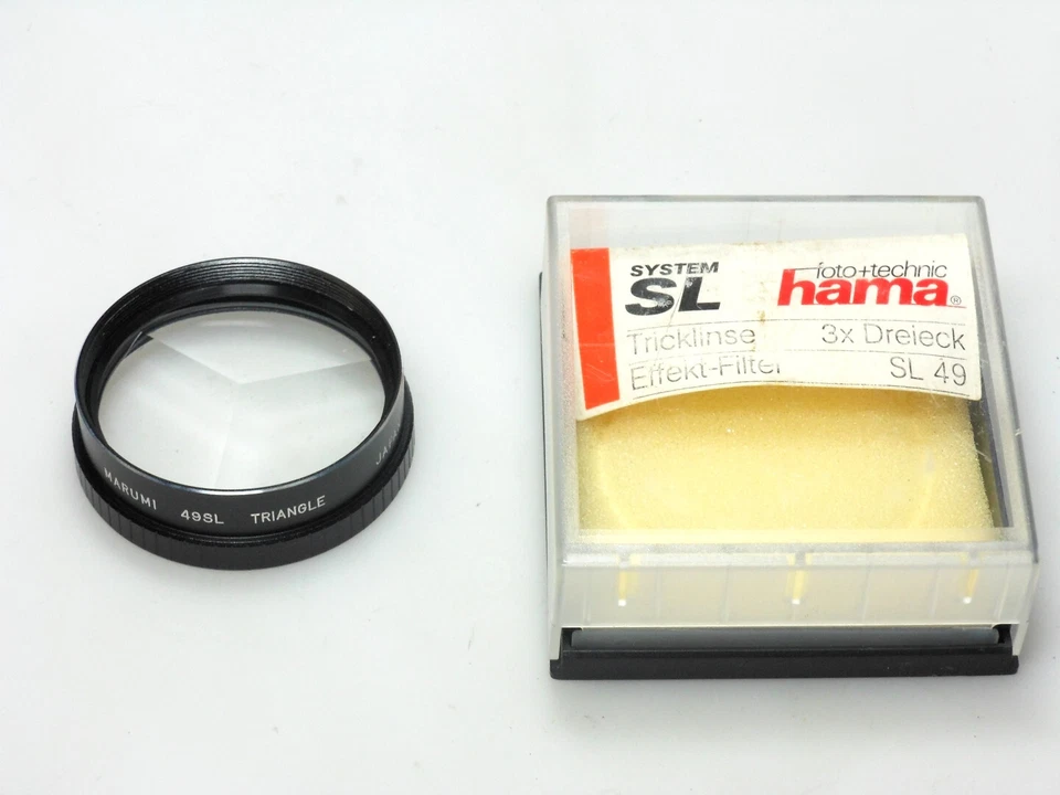 Marumi Tricklinse 3xDreieck Triangle 49mm Effekt Filter - Bild 1 von 1