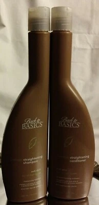 Back to Basics BAMBOO Shampoo 11.5 oz AND Conditioner 11.5 oz Straightening NEW - Image 1 of 4