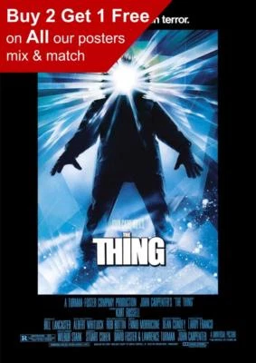 John Carpenters The Thing Movie Poster A5 A4 A3 A2 A1 - Image 1 of 3