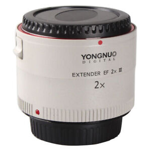 Yongnuo YN-2.0X III 2X Teleconverter Extender Auto Focus Lens for Canon EOS EF
