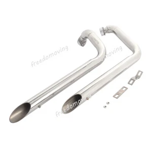For Yamaha V-Star 950 XVS950 XVS950R Spec 2014-2024 Slip On Exhaust System Pipe - Picture 1 of 6