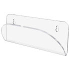  Acrylic Wall Mounted Clothes Hanger Skateboard Storage Shelves for