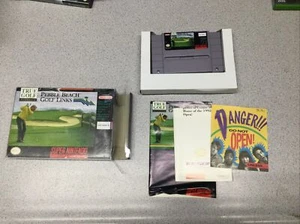 True Golf Classics: Pebble Beach (Super Nintendo Entertainment System, 1992) CIB - Picture 1 of 1