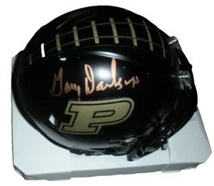 GARY DANIELSON PURDUE CALDERAS ¡RARAS! ÚLTIMO MINI CASCO FIRMADO CON CERTIFICADO DE AUTENTICIDAD - Imagen 1 de 1