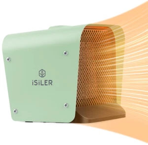 1500W Portable Ceramic Space Heater, Adjustable Thermostat, Safety Features - Picture 1 of 7