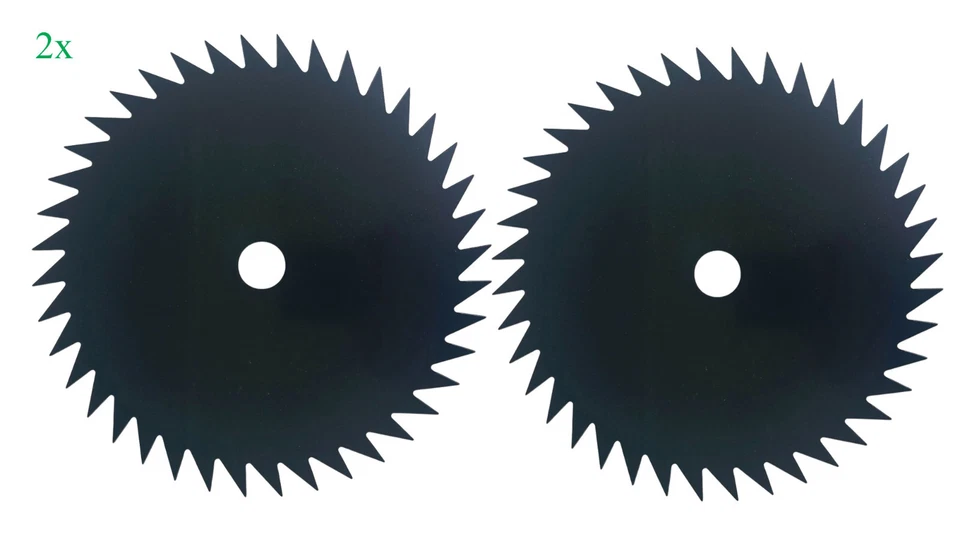2x Dickichtmesser  Freischneider Hartmetall Motorsense Klinge 40Zähne 255 x 25,4 - Bild 1 von 4