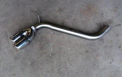 Tubo de eliminación silenciador trasero AUDI Q3 2.0TDi (8U) - tubo de escape doble 3" B - Imagen 1 de 4