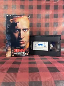 8MM, Eight Millimeter (VHS, 1999) Blockbuster Rental Nicolas Cage - Bild 1 von 6