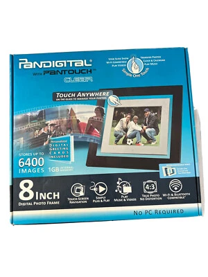 Digital Picture Frame Pandigital Pantouch 8-Inch Touchscreen LCD Digital Frame - Image 1 of 2