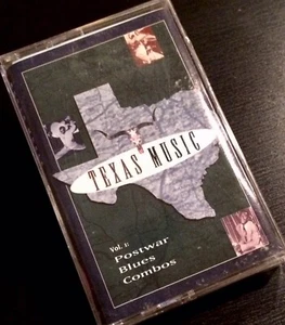 TEXAS MUSIC Volume 1 Post-War Blues Combos Cassette Albert Collins Freddie King - Picture 1 of 7