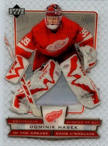2007-08 McDonald's Upper Deck In the Crease #ICDH Dominik Hasek (ref 202682)