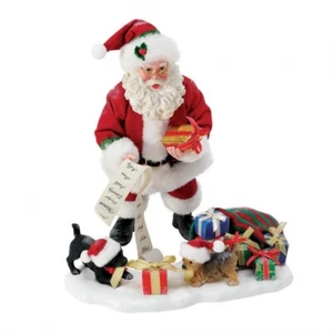 Dept 56 Possible Dreams NAUGHTY AND NAUGHTY SANTA FIGURINE 6015173 NEW 2024 - Picture 1 of 1