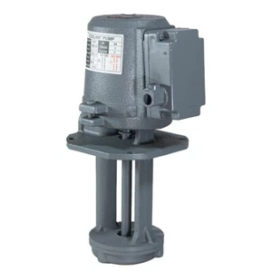 1/8 HP Machinery Coolant Pump, 220/440V, 3PH, 150mm (6”) Shaft for Lathes - Picture 1 of 3