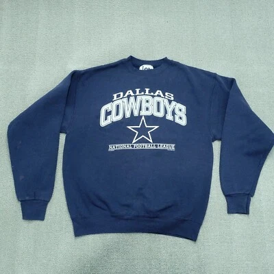 Sudadera Lee Sport 1998 Niños Jóvenes Talla XL Azul Gris Dallas Cowboys NFL  Foto 1 de 4