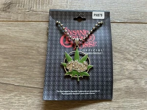 Insane Clown Posse ICP Official Licensed Twiztid Weed Bud Leaf Juggalo Necklace - Picture 1 of 6