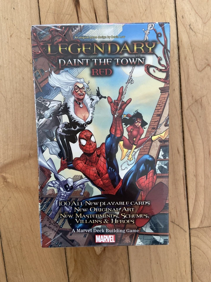 MARVEL LEGENDARY PAINT THE TOWN RED DECK BUILDING GAME - Image 1 of 1