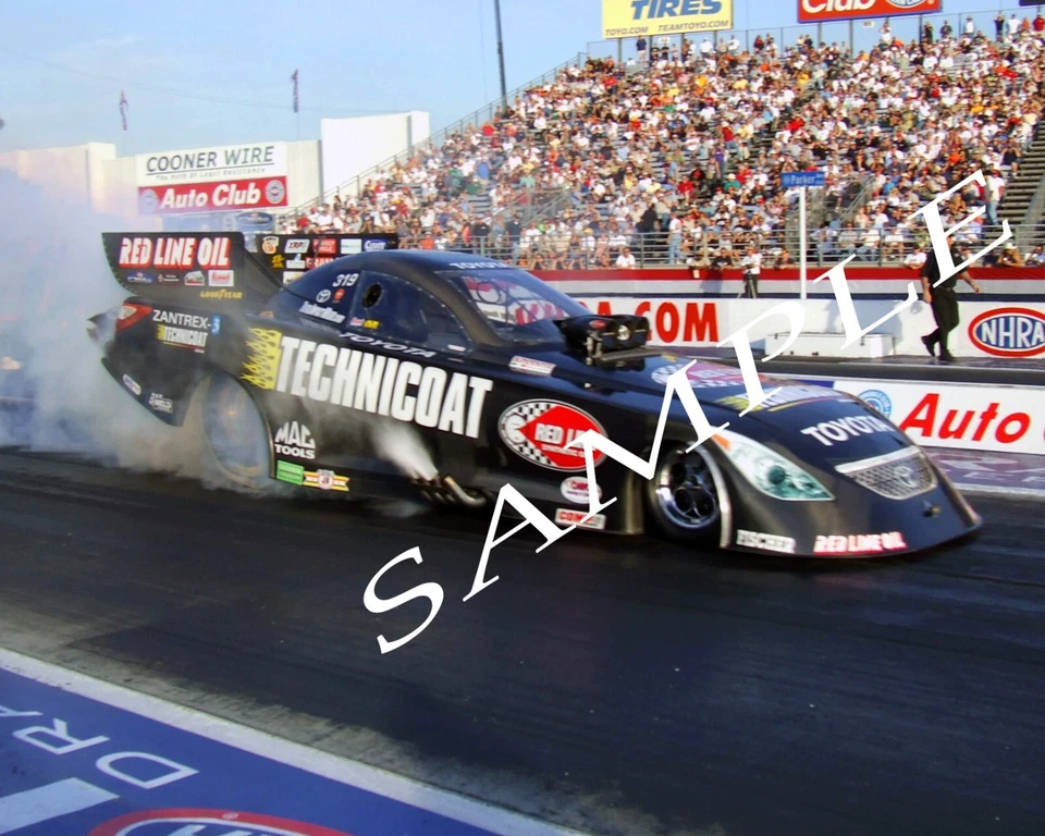 FOTO BRILLANTE SCOTT KALITTA TECHNICOAT COCHE DIVERTIDO AGOTADO 8X10 #8M Foto 1 de 1