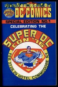 AMAZING WORLD OF DC Con 1976/ new NEAL ADAMS SUPERMAN+ Siegel & Shuster Bridwell
