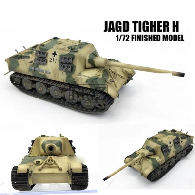 WWII JAGD Tigher H S.Pz.Jag.Abt.512 1/72 tank easy model finished non diecast - Image 1 of 4