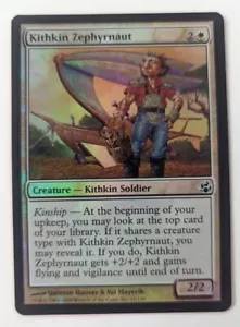 Foil Kithkin Zephyrnaut, Morningtide, Magic The Gathering, MTG - Picture 1 of 2