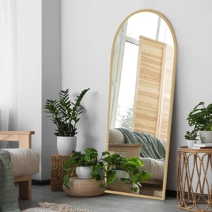 Yezi 180X80CM Floor Mirror Full Length Mirrors Arch Dressing Standing Mirror - Picture 1 of 10