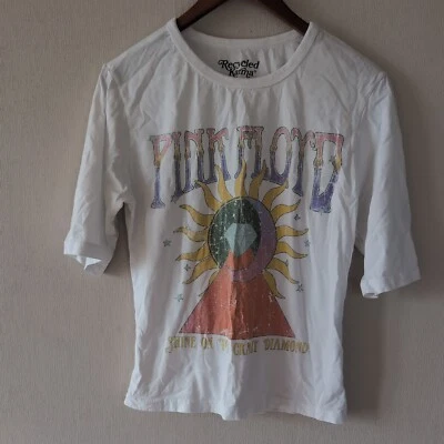 Camisa Karma Reciclada Talla XS Pequeña Pink Floyd Shine On You Crazy Diamond Slub  Foto 1 de 4