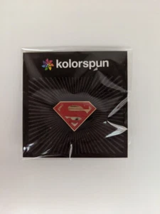 kolorspun Superman Enamel Pin - Picture 1 of 1