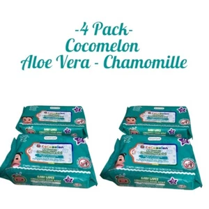 4 - Pack - COCOMELON●ALOE VERA AND CHAMOMILE● Baby Wipes 72-Count Each Pack. New - Picture 1 of 1