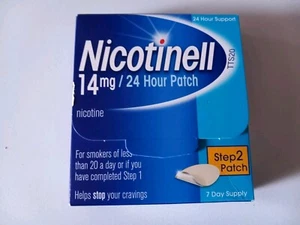 New Nicotinell Step 2 Nicotine Patches (14mg) 7 Day Supply - Picture 1 of 3