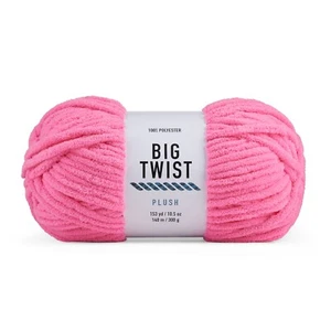Big Twist Plush 4 Pack Super Bulky Polyester Yarn, 153 yd, 10.5 oz - Picture 1 of 8