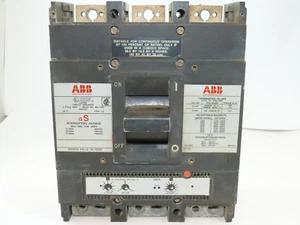 ABB Type LS MJ1799 3p 600a 600v Circuit Breaker Electronic Trip Used - Picture 1 of 1