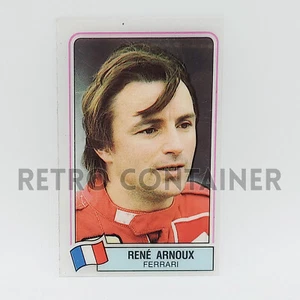 Panini GRAND PRIX 1984 René Arnoux Scratch N' Play Plastic Formula One - Picture 1 of 1