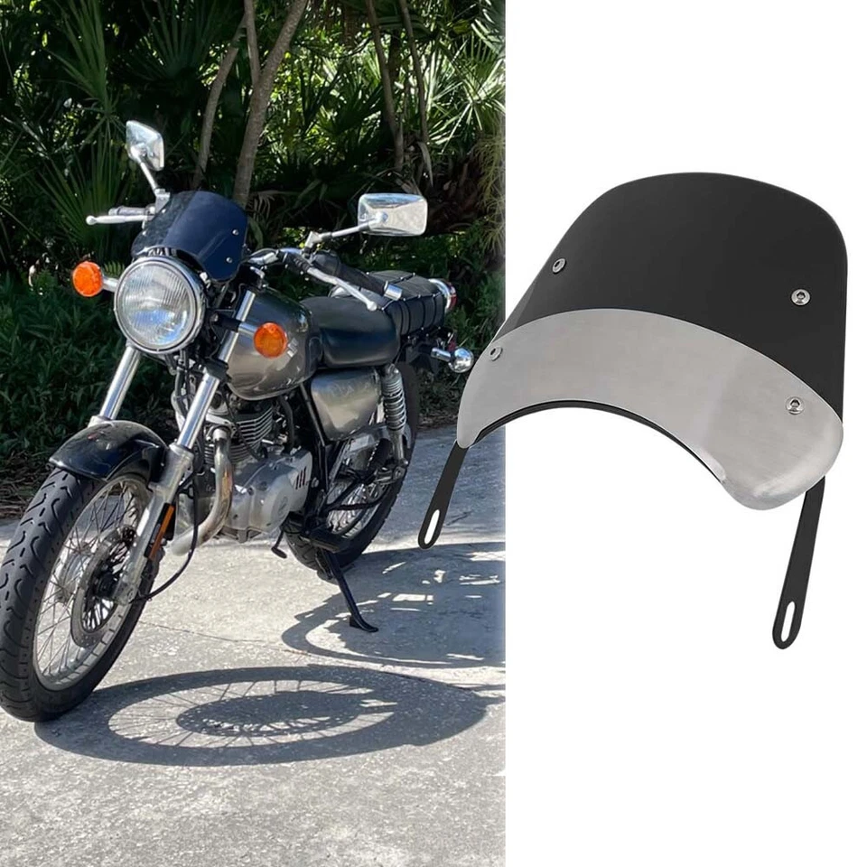 Carenado de faros de motocicleta de 5-7"" parabrisas para Suzuki TU250 TU250X Foto 1 de 4
