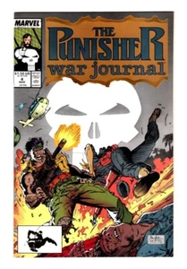 PUNISHER WAR JOURNAL 4 VF+ (8.5) JI, LEE ART DIRECT 1989 * - Bild 1 von 2