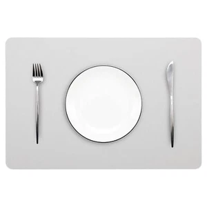Wipeable Placemats Leather Table Mats Waterproof Heat-Resistant Easy to Clean... - Picture 1 of 8