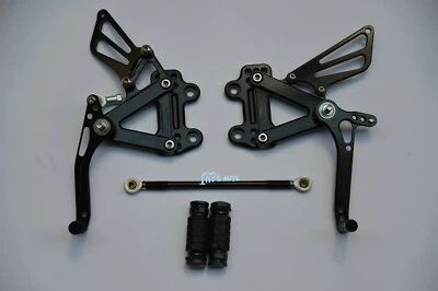 CNC Rearset Foot pegs Rear set For Kawasaki NINJA ZX9R ZX 9R 98-03 00 02 Black Foto 1 de 4
