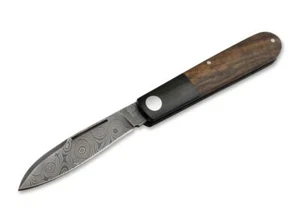 BOKER® Barlow Prime Tirpitz-Damast Pocket Knife 2.72" Damascus Blade - 117942DAM - Picture 1 of 19