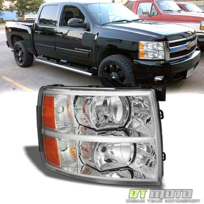 Faros de repuesto lado derecho pasajero Chevy Silverado 1500 2500 2007-2013 Foto 1 de 4