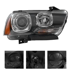 Fit 2011 2012 2013 2014 Dodge Charger Xenon Passenger Side HID Headlight Right - Foto 1 di 13