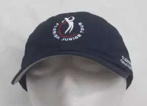 Schwarze Kappe Mütze mit Stickerei Florida Jr Tour Florida State Golf Association - Bild 1 von 4