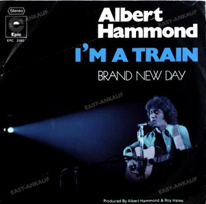 Albert Hammond - I'm A Train 7in Coloured Vinyl (VG/VG) . - Picture 1 of 2