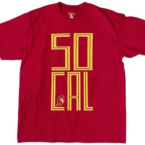 Men's USC Trojans SO CAL Football Tackle Team Short Sleeve T-Shirt - 3XL - Picture 1 of 2