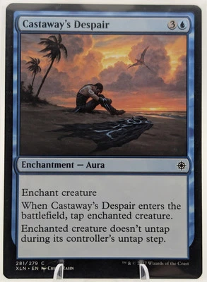 Castaway's Despair MTG XLN | EDH Commander Blue Aura Tap Lockdown Control | LP - Image 1 of 2