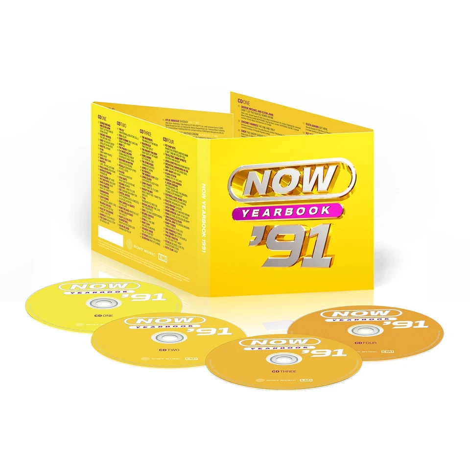 Various Artists NOW Yearbook 1991 (CD) Album Digipak - Bild 1 von 3